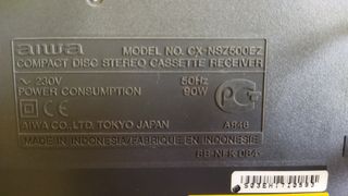 Reproductor 3CD/Radio + 2 altavoces + mando a d.