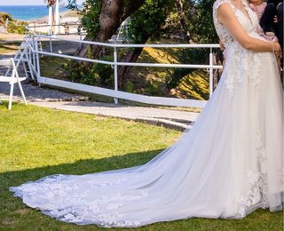 Vestido/traje de novia (premamá/embarazo)