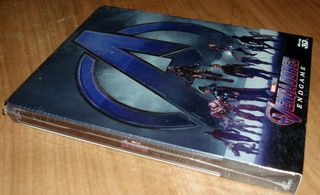 VENGADORES ENDGAME STEELBOOK BLU-RAY 3D+2 BD NUEVO