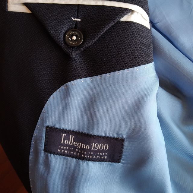 Traje azul Roberto Verino