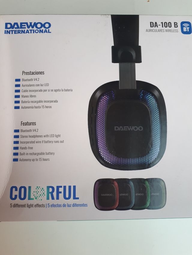 Auriculares inalámbricos con bluetooth