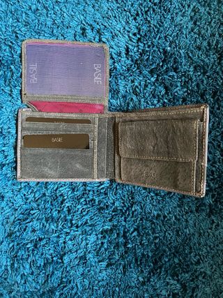 Portafoglio vera pelle basile