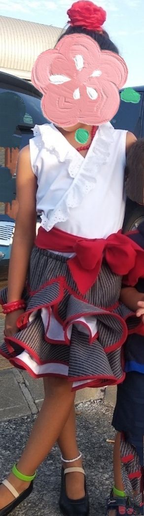 Traje campera niña