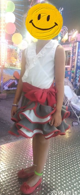 Traje campera niña
