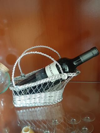 CESTO ARTESANAL BOTELLERO