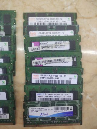 Memoria DDR2 1GB SODIMM