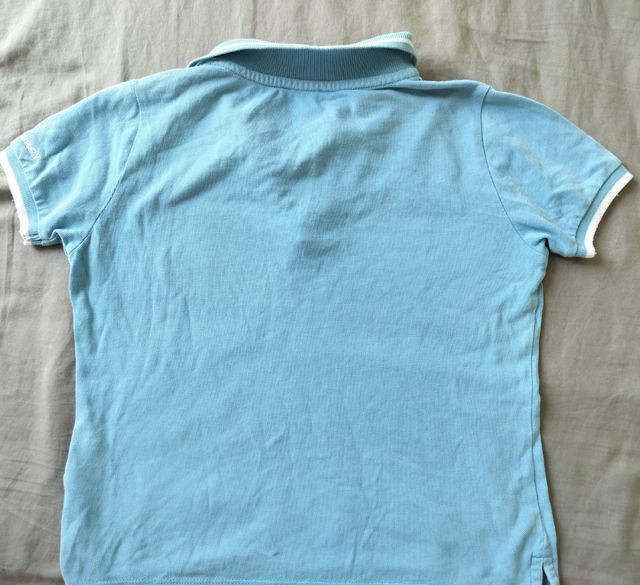 Polo Peuterey bimbo azzurra 4 anni