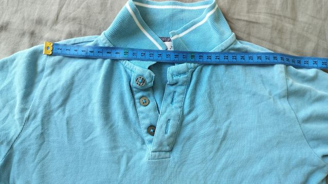 Polo Peuterey bimbo azzurra 4 anni