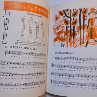 Libro "Método y canciones para flauta dulce"