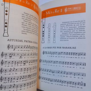 Libro "Método y canciones para flauta dulce"