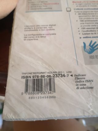 Matematica azzurro. 