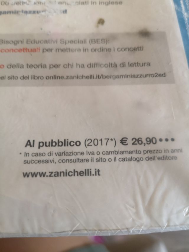 Matematica azzurro.