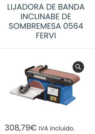LIJADORA BANDA SOBREMESA 0564 