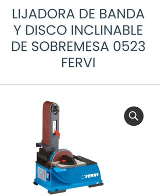 LIJADORA DE BANDA INCLINABLE