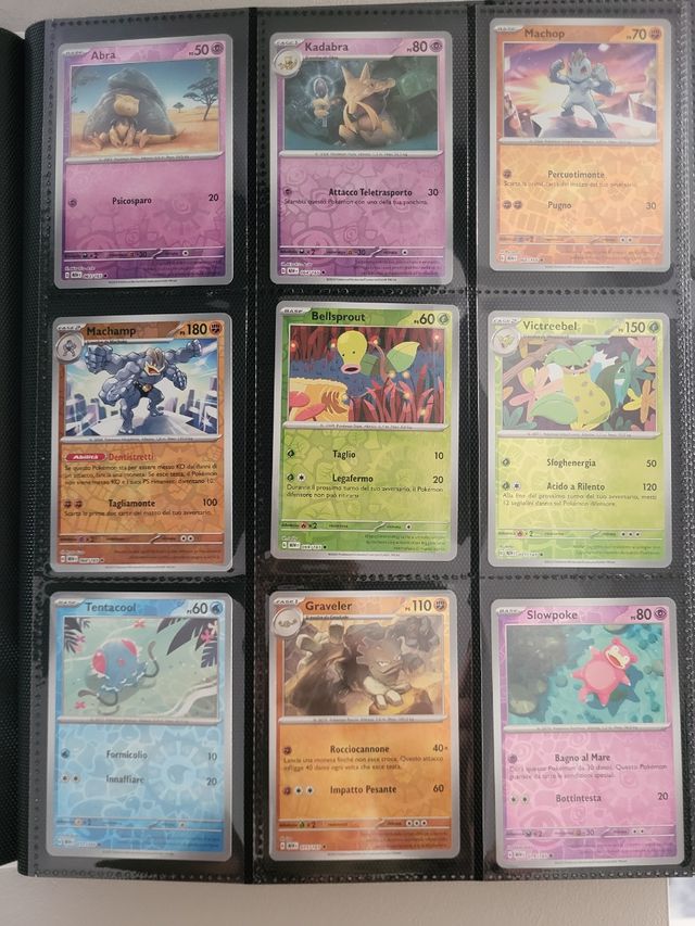 Lotto carte holo reverse Pokémon Mew 151