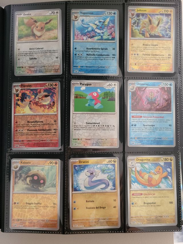 Lotto carte holo reverse Pokémon Mew 151