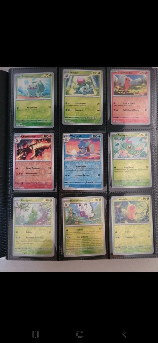 Lotto carte holo reverse Pokémon Mew 151
