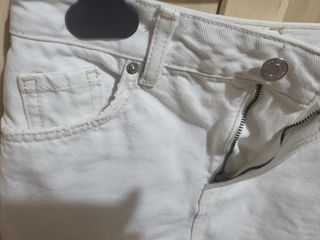 Falda vaquera blanca