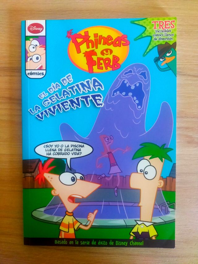 Libro Phineas y Ferb.
