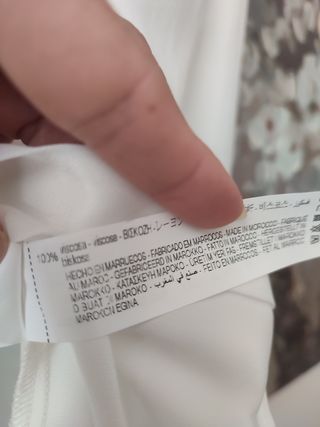 Camisa satinada ZARA