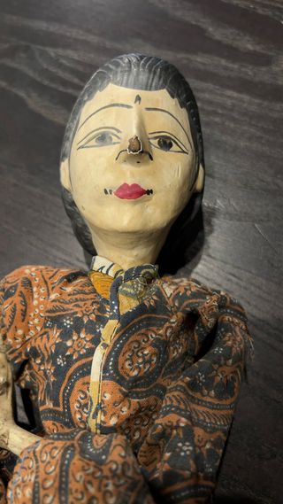 Muñecas marionetas balinesas