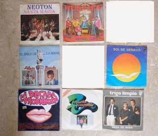 Singles vinilo GRUPOS ESPAÑOLES DE LOS 80 ( 7x20€)