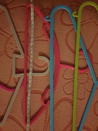 Perchas colores niños y adultos