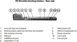 Dock Station HP. Ultra slim.  D9Y32AA