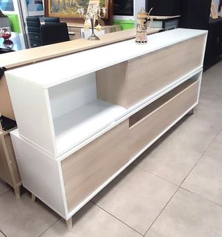 MUEBLE DE SALON BONN !! 2 MODULOS!! NUEVO🚛🚛