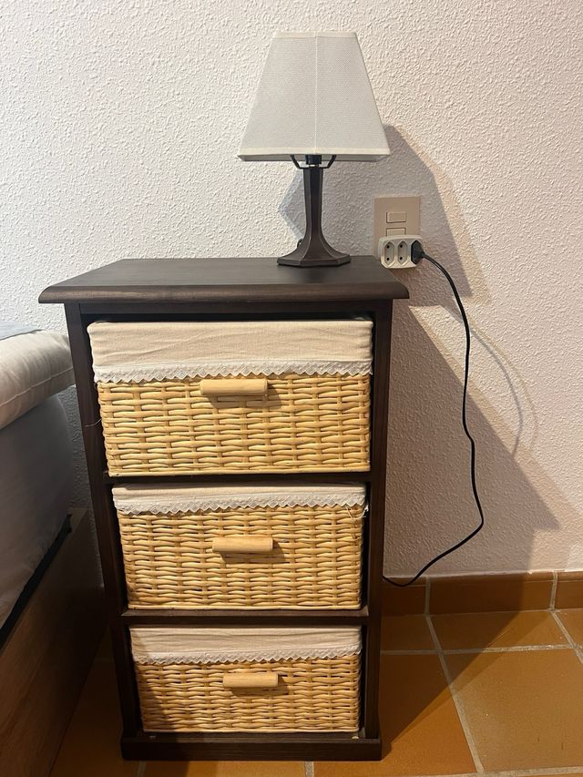 Lote muebles madera habitación