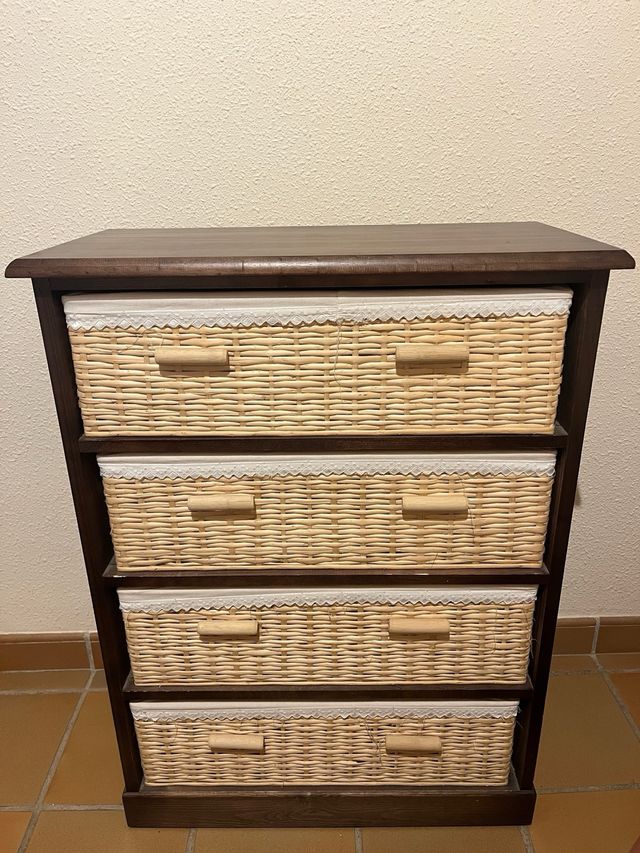 Lote muebles madera habitación