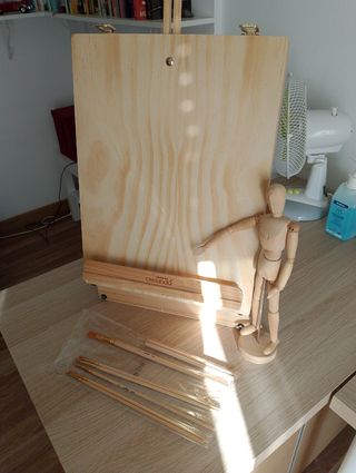 Caballete de madera para mesa