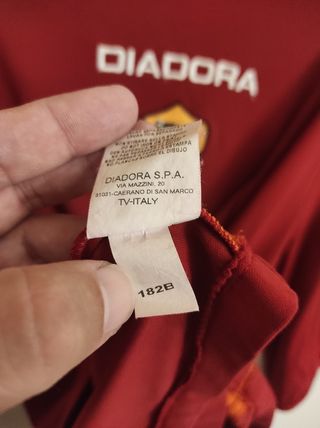 Maglia calcio originale As Roma Francesco Totti