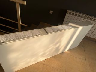 cubre radiador blanco