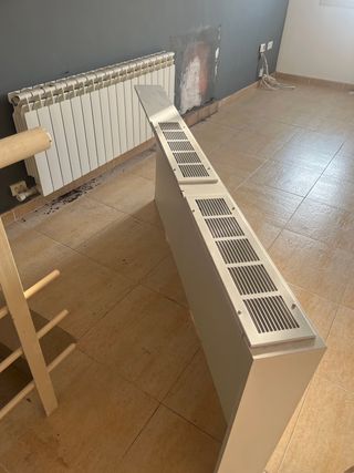 cubre radiador blanco