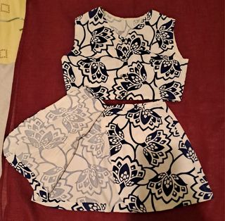 abito completo donna vintage