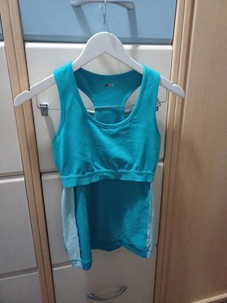 Top sin mangas deportivo