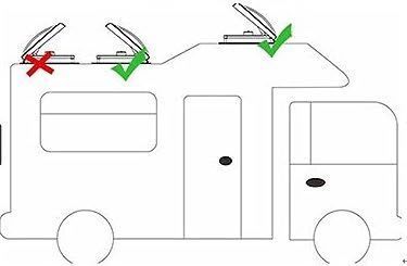 Ventilador de techo Camper 12V NUEVO