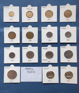 Monedas Alemania Francia Italia NO € 4