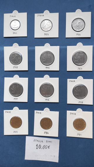 Monedas Alemania Francia Italia NO € 4