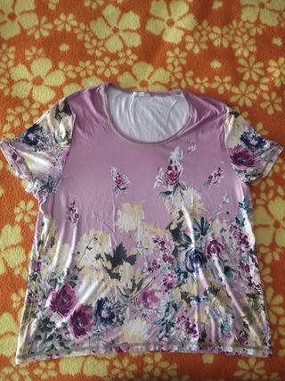 Camiseta Mujer Naulover Talla grande