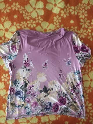 Camiseta Mujer Naulover Talla grande
