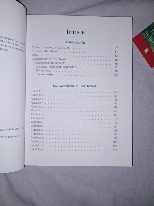 Las aventuras de Tom Sawyer. Adaptación