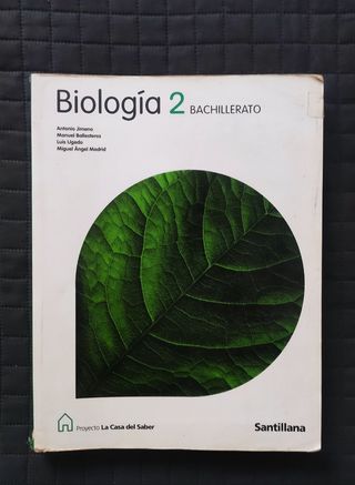 Libro Biología 2 Bach 