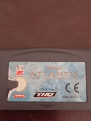 Juego de Gameboy Atlantis the los empire