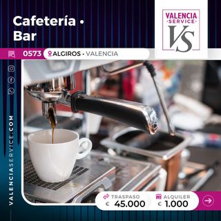 0573 - CAFETERIA BAR EN ALGIROS