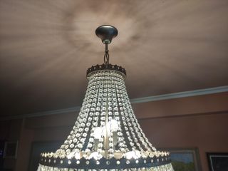 Lámpara cristal de roca