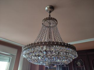 Lámpara cristal de roca