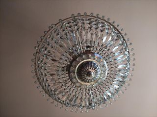 Lámpara cristal de roca