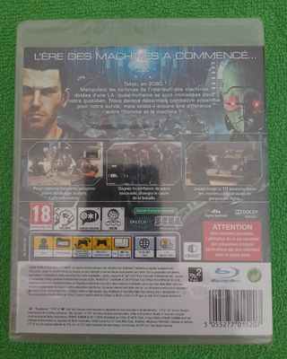 NUEVO juego Binary Domain+mando+pistola